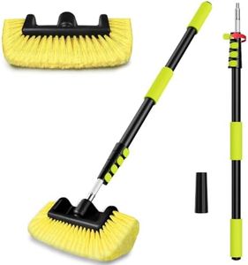 Gardtech 18 FT Reach Cleaning Brush with 3-12 FT Telescopic Extension Pole