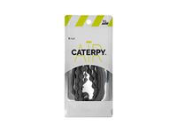 Caterpy Air - The Ultimate Elastic No Tie Shoelaces for Adults (27.5in / 70cm, Jaguar Black)