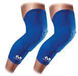 Mcdavid – 6446R – Knee compression sleeve – Hexpad – Unisex Adult – Knee pads sleeve – Prevents impact injuries – Very elastic – Indoor Sports – Basketball knee sleeve – (6446R)