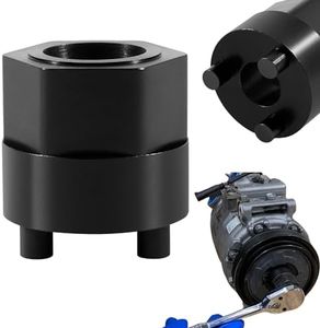 A/C Compressor Clutch Hub Remover Tool 20mm for Drive Hub of Denso Clutchless Compressors 5SE09C 5SE12C 5SEL12C 5SL12C 6SEL14C 6SEL16C 6SEU14C 6SEU16C 7SEU16C 7SEU17C
