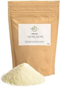 Agar Agar 500g Poudre pour Cuisson - Ebook Hommage avec 12 Recettes - Épaississant Alimentaire pour Gâteaux, Cuisine Moléculaire & Mixologie - Agar Agar Gélifiant 100% de Pureté