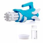 Aditi Toys Gatling Bubble Gun for Kids, 8- Hole Bubble Gun Toy for Kids Above 3 Years, Bubble Machine for Indoor & Outdoor Play, 100% Safe & Skin Friendly (Bubble Solution Included), BIS Approved