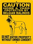 Belgian Malinois Logo Metal Tin Logo Tin Sing Logo Wall Art Home Outdoor Farmhouse Home Logo Garden Patio Indoor Outdoor Wall Decoration Gift 8x12 Inch