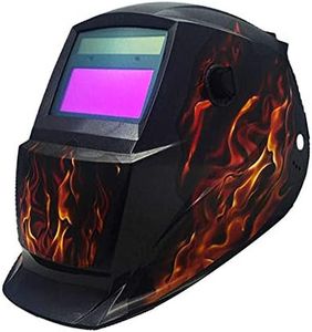 Pro Solar Auto Darkening Welding Helmet Mig Tig Arc Mask Shield Welder (Flame)
