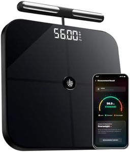 Cult Smart Scale Pro, US FDA Approved, 50+ Parameters, Body Fat Scale, BMI, 10 members, Bluetooth Weight Machine, Body Fat Analyzer, LED Display.