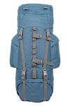 Mountain Warehouse Tor 65L Spacious Rucksack - Ladderlock Back Travel Backpack Dark Blue