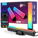 Govee Smart LED Light Bars, Work with Alexa and Google Assistant, RGBICWW WiFi TV Backlights with Scene and Music Modes for Christmas, Gaming, Pictures, PC, Room Decoration