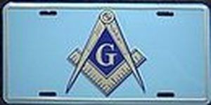 Flagline Masonic - 6" x 12" Metal L