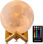 LOGROTATE Moon Lamp, 16 Colors LED 