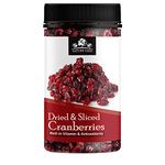 NATURE YARD Dried Cranberry dry fruit- 250 Gm - Naturally Dehydrated Real Sliced Cranberries