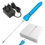 Hojalis Hot Wire Foam Cutter, 15cm Electric Foam Cutter, 110-220V 27W Hot Wire Cutting Pen with Switch and Indicator Light, Electric Polystyrene Cutter for Foam Carving, DIY Crafts,Model Making