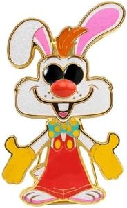 Funko PoP! Roger Rabbit-Enamel Pin, 4-Inch Height
