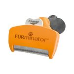 FURminator Undercoat deShedding Tool for Medium Short Hair Dogs 9-23 kg, Orange with grey