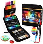48 Colors Acrylic Paint Markers, Du