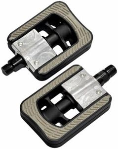 FitTrip Bike Pedals 9/16” Foldable Design, Non-Slip Platform Bicycle Pedals with Reflectors, Durable Aluminum for Mountain, Road & BMX Bikes