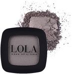 Lola Make-Up Mono Eyeshadow, Brown Marl, Satin, Rich Intense Pigmentation, High Coverage, Use Wet & Dry, All Skin Tone, Mineral Oil Free, Vegan & Cruelty Free, No. 020