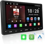 ATOTOZONE A5L 9 Inch Double Din Android Car Stereo with ChatGPT-AI + GPS Tracking, Wireless Carplay Android Auto, WiFi Internet Access, 2G RAM+32G ROM, FM/AM