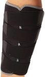 Calf Brace | Premium Compression Sleeve for Men & Women | Provides Pain Relief & Support | For Shin Splints, Lower Leg Pain, Torn Calf Muscle | Black Neoprene Adjustable Support Wrap for Runners