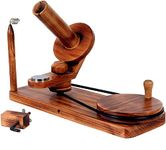 The art of international Premium Wooden Hand-Crafted Yarn Ball Winder and Knitting and Crochet Winding | Swift, Yarn, Wool, and String Holder | Knitting & Crochet Accessories 100% Perfect - Finished