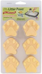 Citrus Magic Pet Odor Eliminator Litter Paws, Ocean Breeze, 6-Count