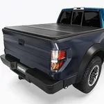 OEDRO FRP Hard Tri-fold Tonneau Cover Fits for Ford F150 F-150 2004-2008 5.5ft Bed, Weather-Resistant