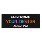 Qznxopzk Custom Mouse Pad with Photo, Customized Mousepad Add Pictures, Text, Logo,Personalized Your Gaming Mousepad Laptop Desk Mat (12x31.5 inch)