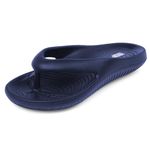 DOCTOR EXTRA SOFT Men's Classic Casual Thong Slippers with Cushion FootBed for Adult |Comfortable & LightWeight | Stylish & Anti-Skid |Waterproof & Everyday Indoor Outdoor Flip Flops Gents/Boys D-506