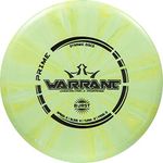 Dynamic Discs Prime Burst Warrant Disc Golf Midrange | 170g Plus | Beginner Friendly Understable Frisbee Golf Midrange | Easy to Throw Frisbee | Stamp and Burst Pattern Will Vary (Green)