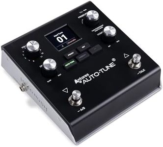 HeadRush VX5 Vocal Effects Pedal with Antares AutoTune for Vocalists with Real Time Pitch Correction, Vocal Harmony, Guitar and Mic In, and Audio Interface