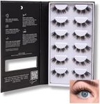 FlutterHabit Weightless Collection, DIY lash Extensions [1 month], Lash Clusters for Women, Salon Quality At Home Eyelashes Extension Kit, Dramatic False Lashes (Cat-Eye), No Lash Glue Included