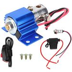 Aramox Brake Lock, Universal Brake Roll Control Electric Kit Brake Line Lock Hill Holder for 12-16 Volt Electric Systems (Blue)