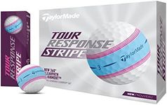 Taylormade TMJ23 TourResponse Stripe BLPNK JPN 23 Tour Response Ball Mens Golf Ball