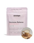 Sixways Hormone Balance, Mushroom Coffee, Decaf Coffee Flavour, Functional Mushroom Powder, Myo-Inositol PCOS Supplement, 30 Servings (150g), Myo-Inositol, PMS Support, Vegan, 200ug Chromium