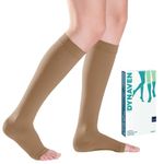 Sigvaris Medical Compression Stockings - DYNAVEN - Class 2 - Below Knee length - For Men and Women (Small PLUS – Long)