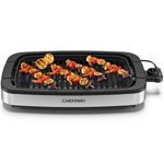 Chefman Smokeless Indoor Electric Grill, Extra Large Grilling Surface, Nonstick Table Top Grill for Indoor Grilling and BBQ with Adjustable Temperature Control, Drip Tray, Dishwasher-Safe Parts