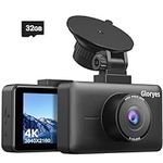 Gloryes Dash Camera for Cars,4K UHD