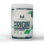 Myprotein Origin Stim Free Pre-Workout Powder - Sour Apples Flavour, Energy Booster, Fitness Supplement for Endurance and Strength, Zero Caffeine, Pre-Workout - 600g