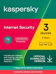 Kaspersky | Internet Security | 3 Devices | 3 Years | Email Delivery in 1 Hour