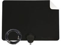 Channel Master FLATenna Duo Ultra-Thin Indoor TV Antenna 35 Mile Range - Dual Sided Black or White - CM-4001HDBW