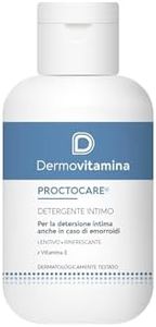 Dermovitamina Proctocare Detergente Per l'igiene intima e anale, con sostanze lenitive e rinfrescanti, Deterge con delicatezza, favorendo l'equilibrio dell'area perianale