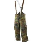 viz-uk wear Genuine German Army Combat Waterproof Flecktarn Gore Tex Bib and Brace Trousers