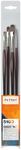 da Vinci 5103 Grigio New Mixture Synthetic Mongoose 4 Brush Set for Oil and Acrylic