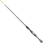 FISHN FROZEN Ice fishing, ice rod, ice fishing rod - length: 80cm - high resilience - handy and light – carbon, for fishing for all types of fish such as predatory fish - pike, perch pikeperch, trout