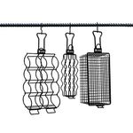 Pit Barrel Cooker Co. AC1014VAL 3 Value Pack Smoker Hangers, Black