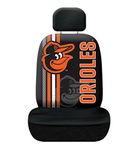 MLB Baltimore Orioles Rally Seat Cover, Black, One Size