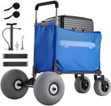 VEVOR Beach Cart, 165LBS Load Capac