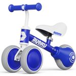 AyeKu Baby Balance Bike, Cool Toys Bike for 1 Years Old Boys and Girls as First Birthday Gifts with Adjustable seat and 3 Silent Wheels