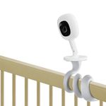 (Grey) - iTODOS Baby Monitor Mount for Arlo, Motorola Baby Monitor and Most Universal Monitors Camera, Versatile Twist Mount Without Tools or Wall Damage