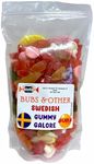Bubs Godis Gummy and Other Swedish Gummy, Grahns, Aroma and other Sweet and Sour Fruity Gummy Mix 2lb (32oz)