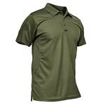 MAGCOMSEN Tactical Shirts Men Short Sleeve Summer Shirts Golf Shirts for Men Hiking Shirt Mens Casual Shirts Polo Shirt for Men